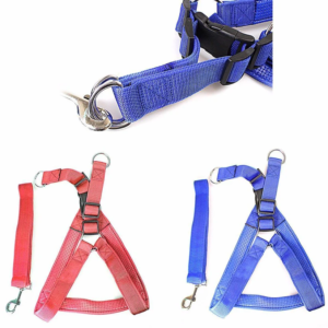 Heavy Duty Nylon Dog Harness for Large Dogs with Strong Secure Fit