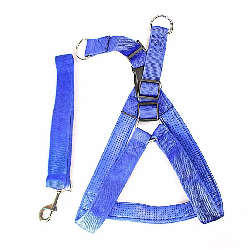 Heavy Duty Nylon Dog Harness for Large Dogs with Strong Secure Fit Heavy Duty Nylon Dog Harness for Large Dogs with Strong Secure Fit