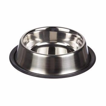 large stainless steel dog feeding bowl — durable and generous 30cm pet dish large stainless steel dog feeding bowl — durable and generous 30cm pet dish
