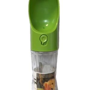 pet dog travel water bottle – 380ml portable drinking bottle assorted colours