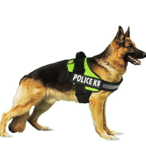 tactical police k9 style dog harness | medium | multi colour options